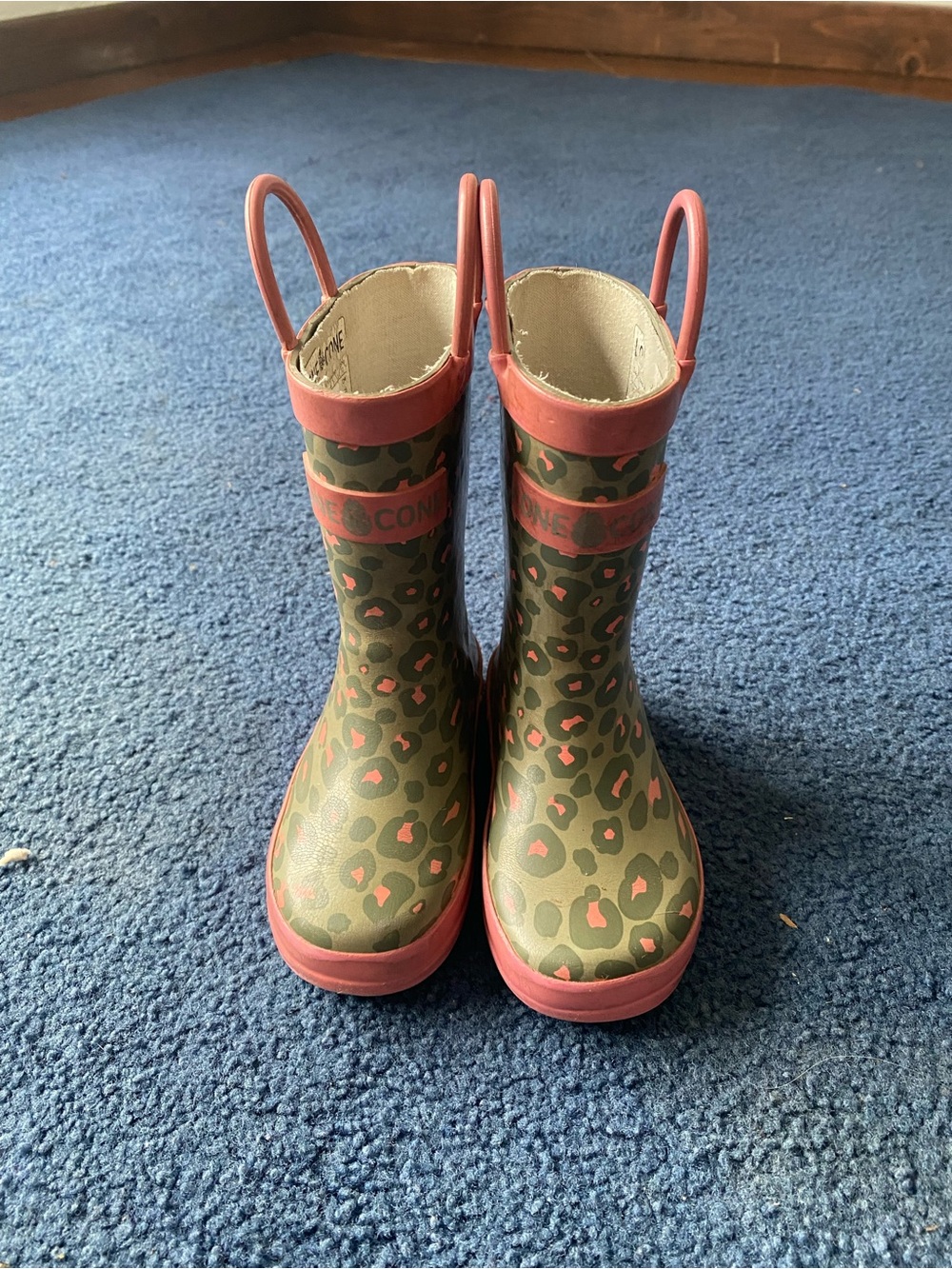 Lone cone  Leopard Print Rain Boots